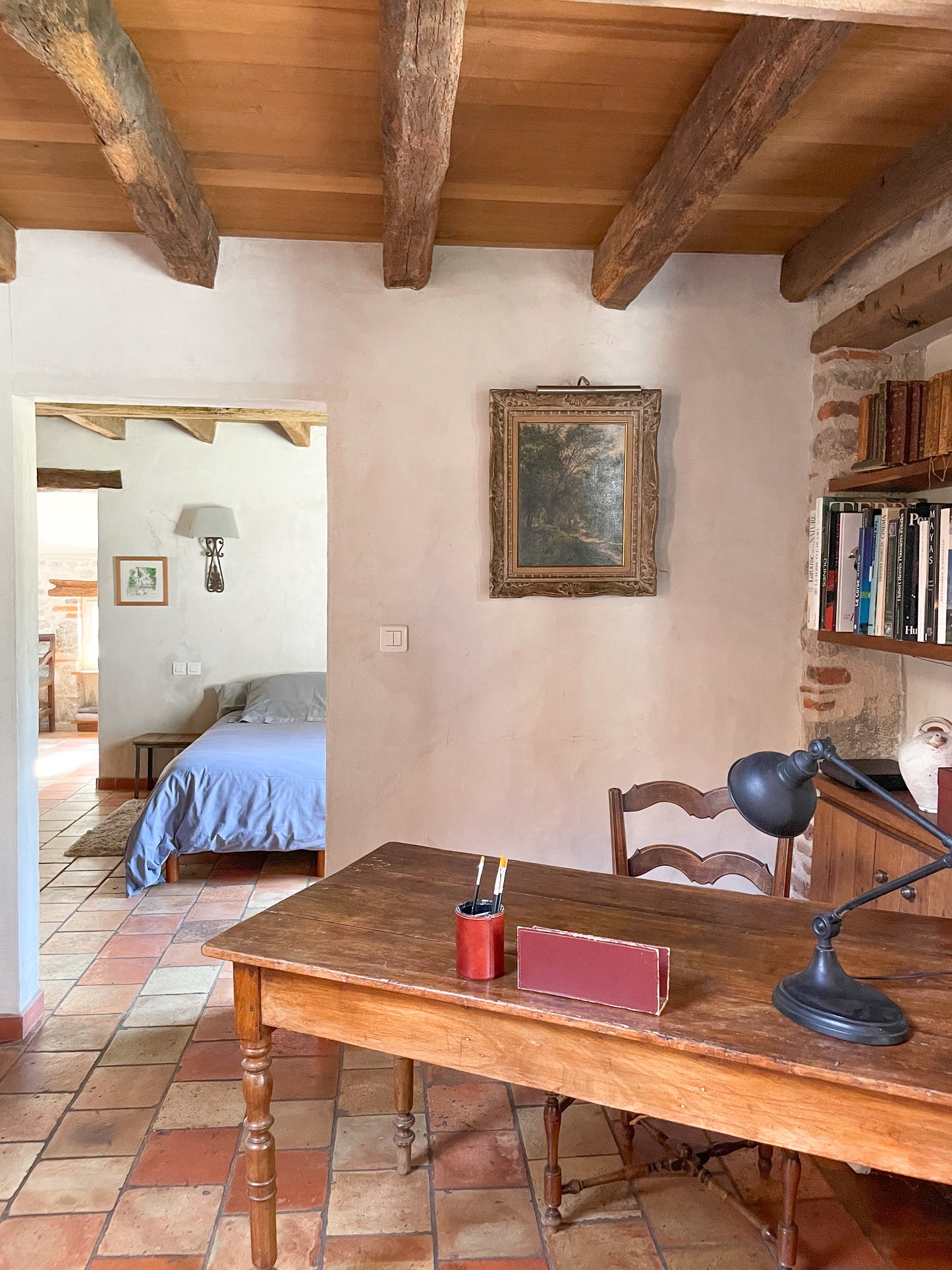 Charmante Maison de Campagne avec Piscine & Court de Tennis Partagés
